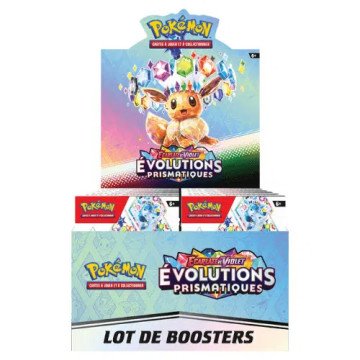 Display x10 Bundles SV08.5 Évolutions Prismatiques - FR