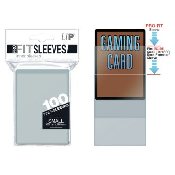 Ultra Pro Fit Sleeves - 100 Inner sleeves SMALL