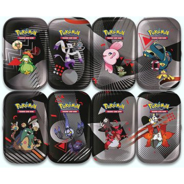 Display 8x Mini-tins Pokémon SV10.5 - FR