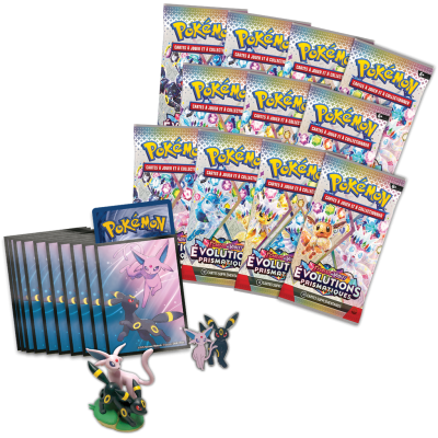Coffret Premium avec Figurine Évolutions Prismatiques – Pokémon EV8.5 - FR