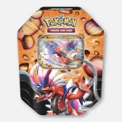 Set de 2 Tins Pokémon FR - Zacian et Koraidon