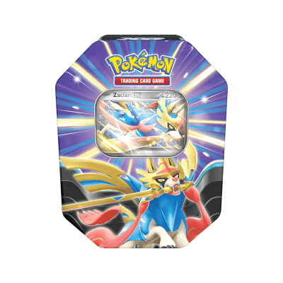Set de 2 Tins Pokémon FR - Zacian et Koraidon