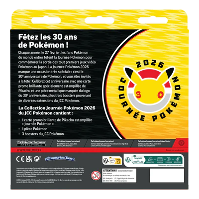 Collection Journée Pokémon 2026 - FR
