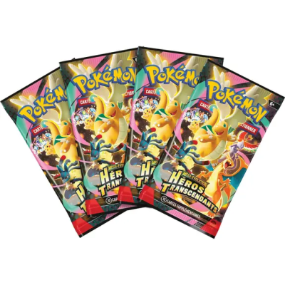 Trio 3x Coffrets Pokémon Méga-ex Héros Transcendants - FR