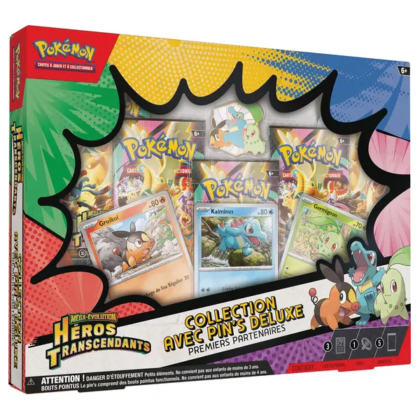 Pokemon Deluxe Pin's Deluxe Premiers Partenaires - FR