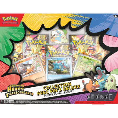 Pokemon Deluxe Pin's Deluxe Premiers Partenaires - FR
