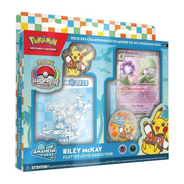 Deck des Championnats du Monde Pokémon 2025 - FR