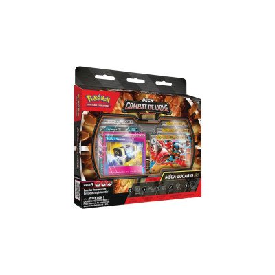 Deck Combat de Ligue Méga-Lucario‑ex - Pokémon - FR