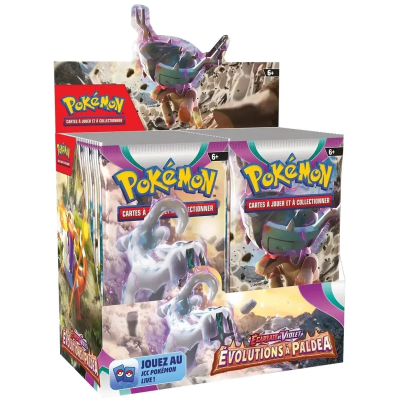 Display 36x Boosters Pokémon Evolutions à Paldéa - SV02 - FR