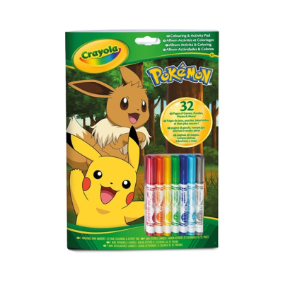 Livre de coloriage et d’activités Pokémon