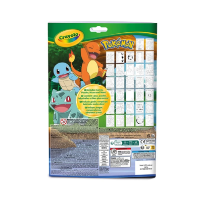 Livre de coloriage et d’activités Pokémon