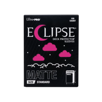 ECLIPSE Matte Pink Deck Protector Sleeves Standard (105)