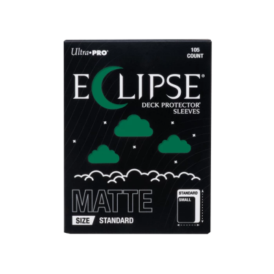 ECLIPSE Matte Green Deck Protector Sleeves Standard (105)