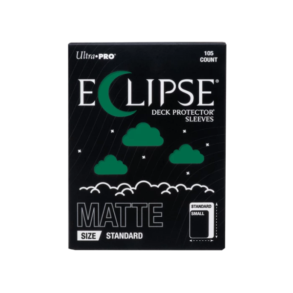 ECLIPSE Matte Green Deck Protector Sleeves Standard (105)