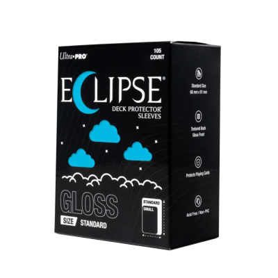 ECLIPSE Gloss Sky Blue Deck Protector Sleeves Standard (105)