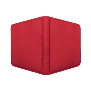 Album de cartes Pro-Binder Zippered Rouge 12-Pochettes